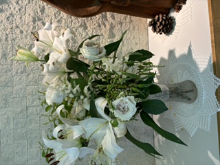 白百合の花
