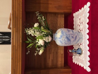 祭壇の花